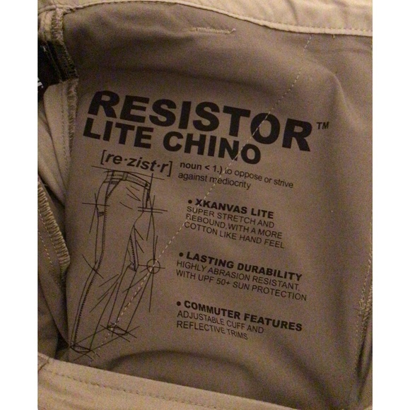 KUHL  RESISTOR LIGHT CHINO SZ 32 x 32 SUPER STRETCH UPF 50+ SUN PROTECTION - Picture 8 of 11